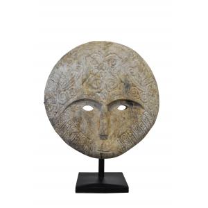 TRIBAL MASK ON STAND