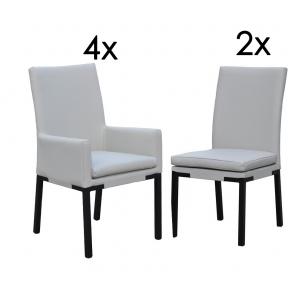 Set mit 6 Stühlen