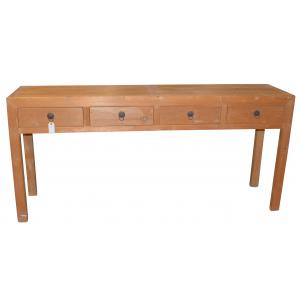 console 4 drawers