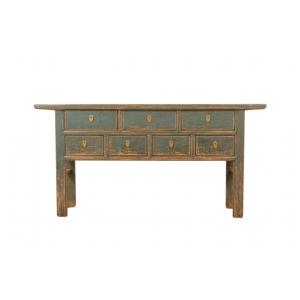 console table 7 drawers