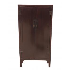 set of 2 high cabinets with 2 doors