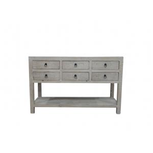 console met 2x3 lades